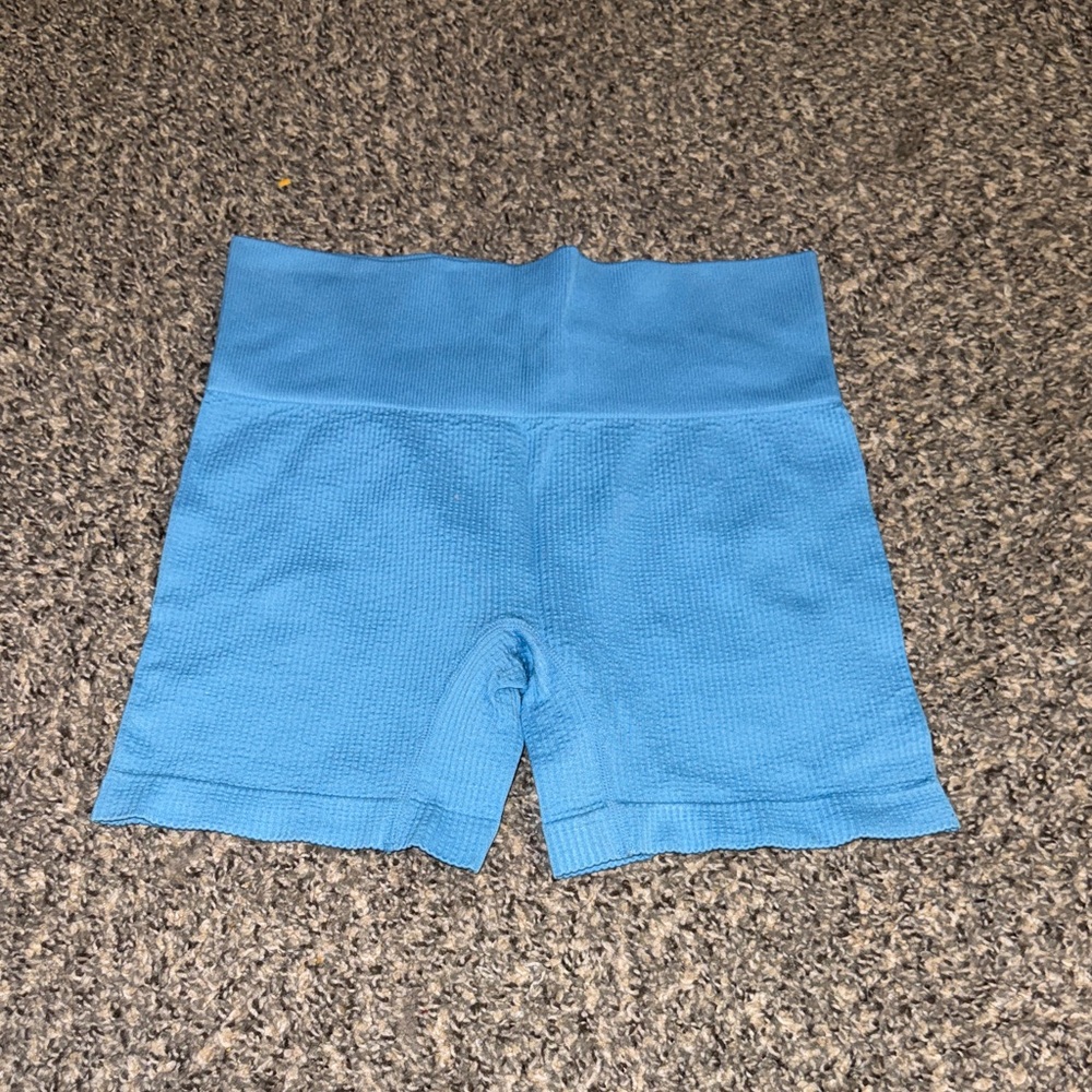 Colsie High Waist Blue Shorts